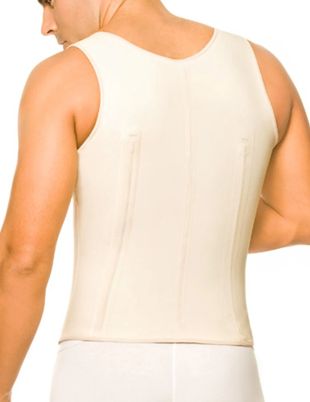 Ann Chery 2033 Latex Men Girdle Body Shaper Color Beige - Image 3