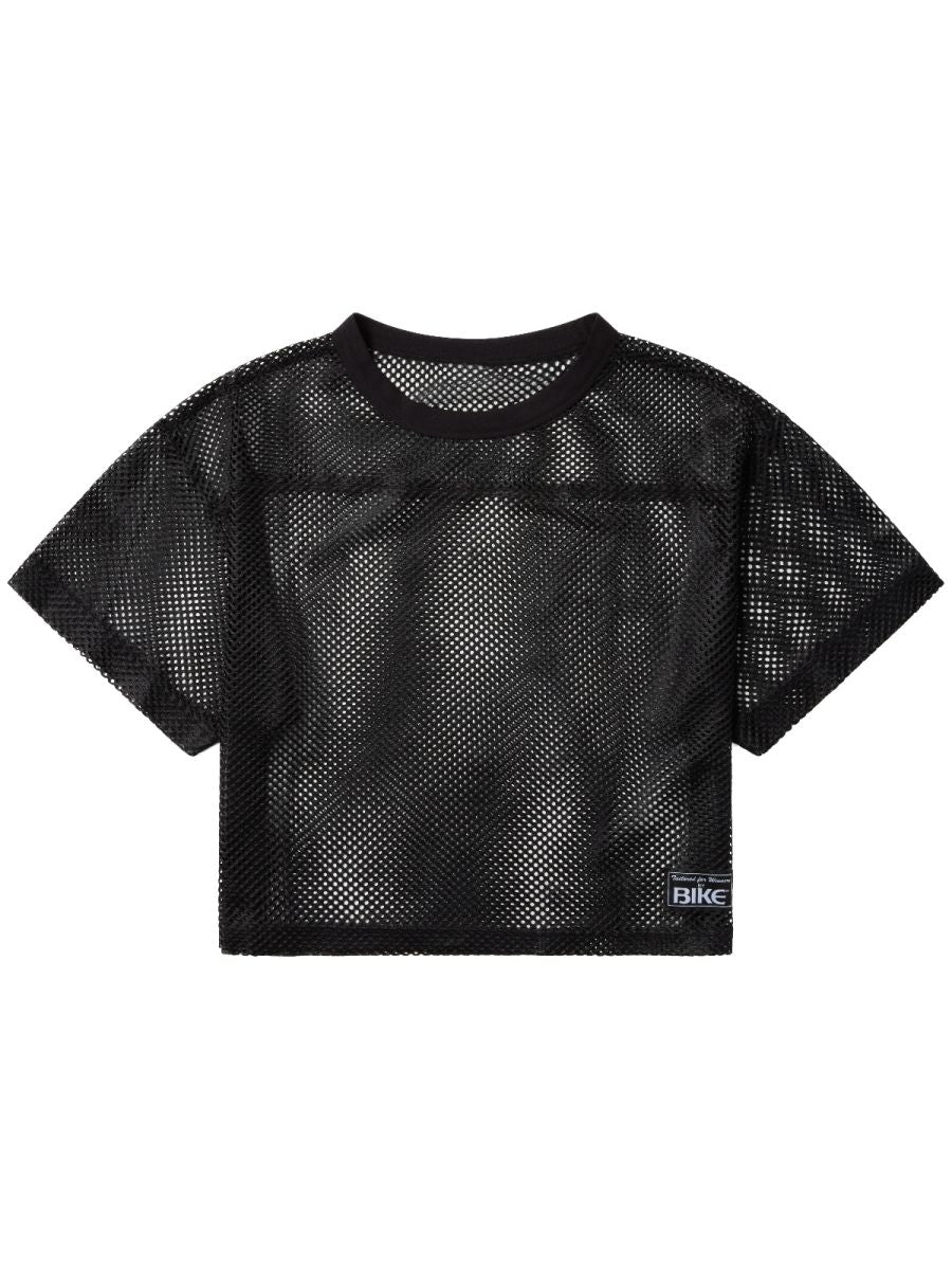 BIKE Athletic BAM134 Short Sleeve Practice Jersey in Bold Color Black - Image 6