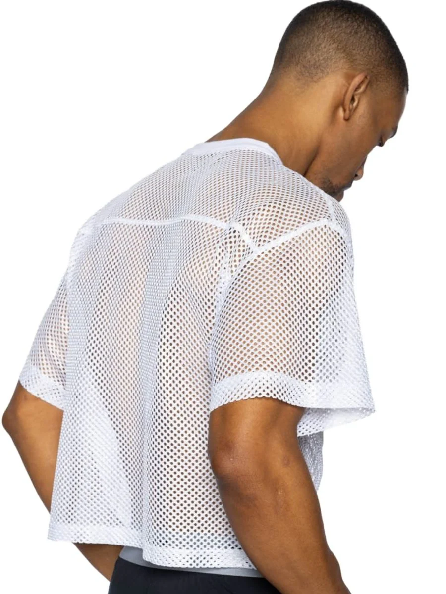 BIKE Athletic BAM134 Short Sleeve Practice Jersey Color Color White - Image 4