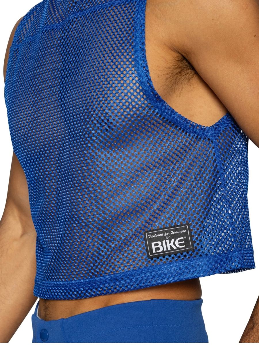 BIKE Athletic BAM135 Sleeveless Practice Jersey in Vibrant Royal Blue Color Royal - Image 6