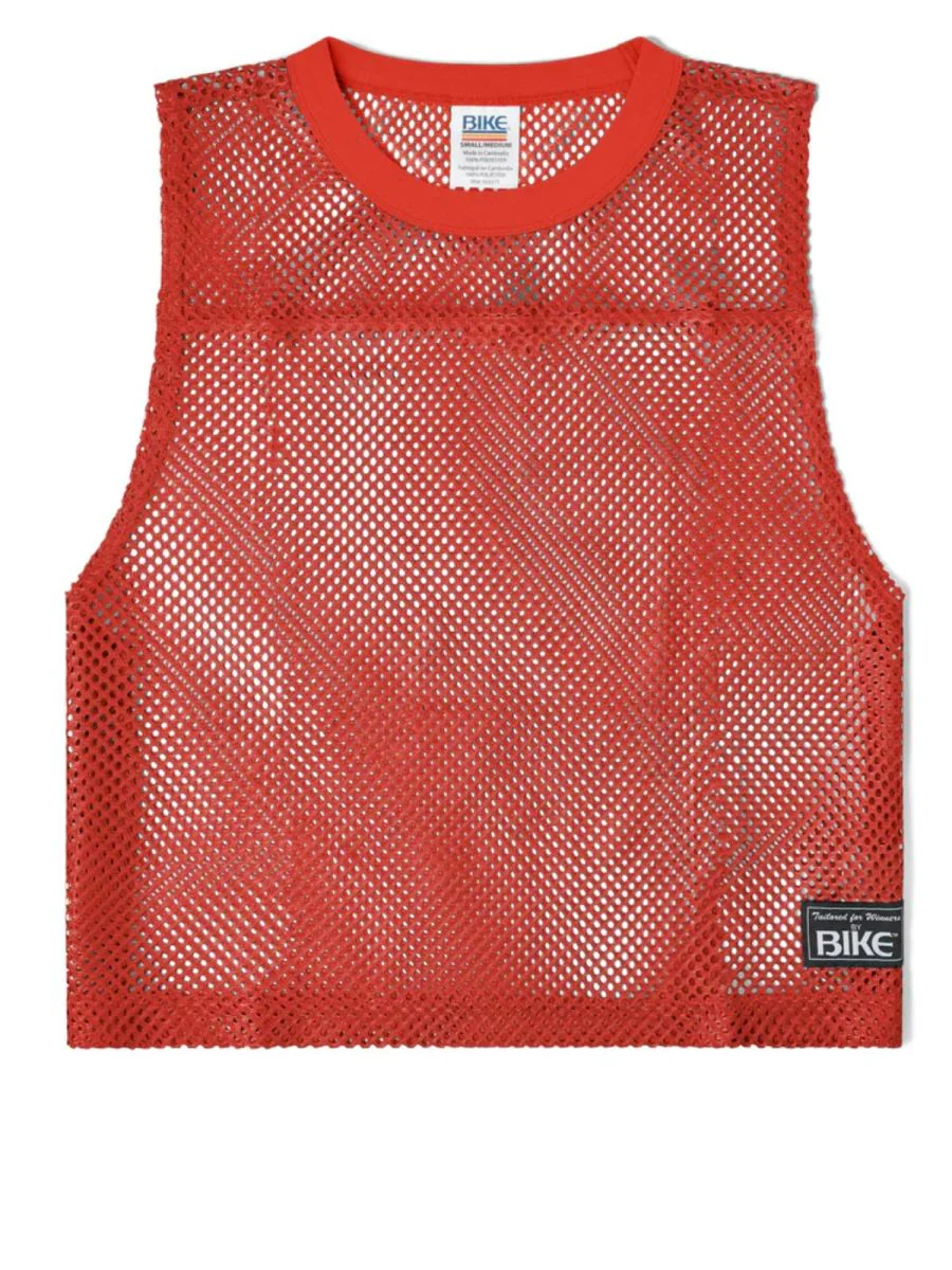 BIKE Athletic BAM135 Sleeveless Practice Jersey Color Color Red - Image 7