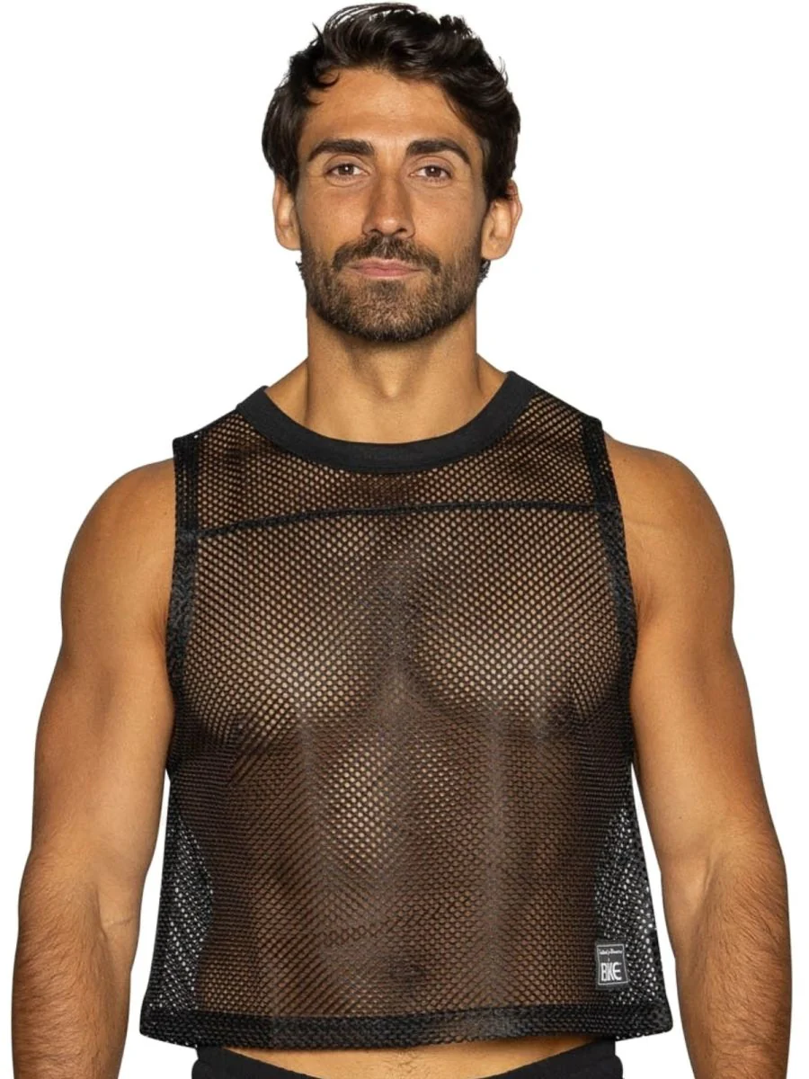 BIKE Athletic BAM135 Sleeveless Mesh Practice Jersey Color Color Black - Image 2