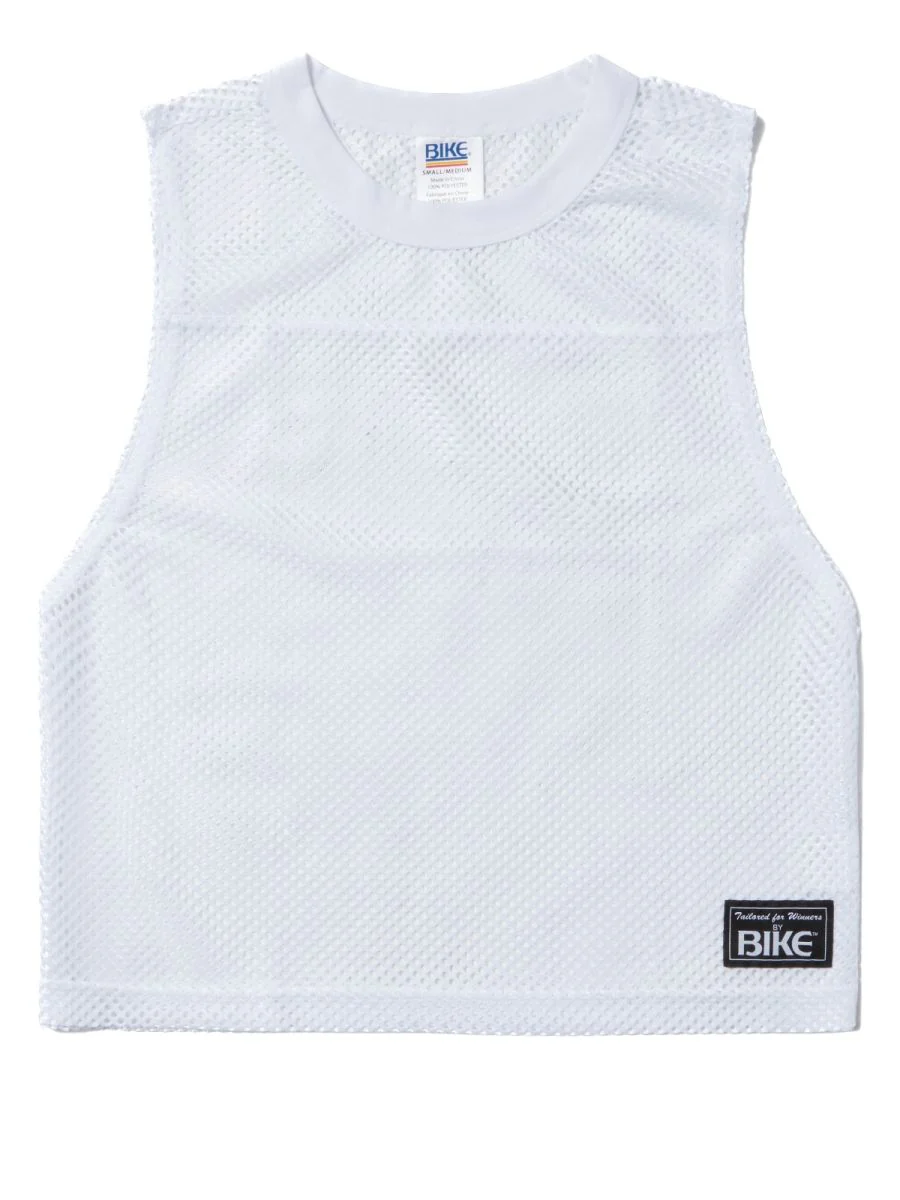 BIKE Athletic BAM135 Sleeveless Practice Jersey - Performance Color White - Image 7