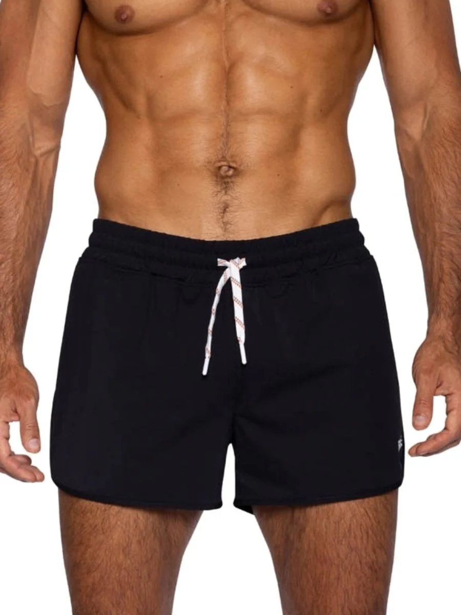 BIKE Athletic BAM200 Track Short Color Color Black - Image 2