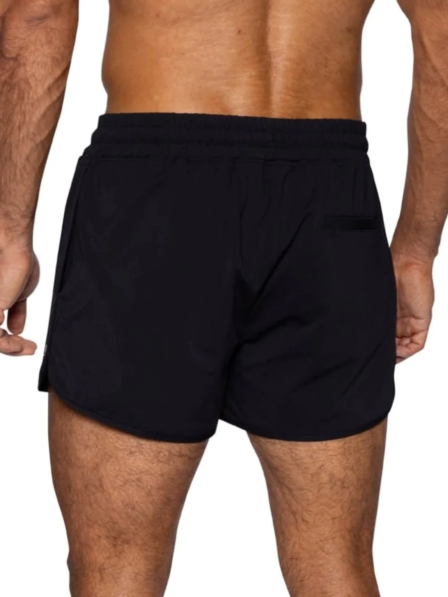 BIKE Athletic BAM200 Track Short Color Color Black - Image 3