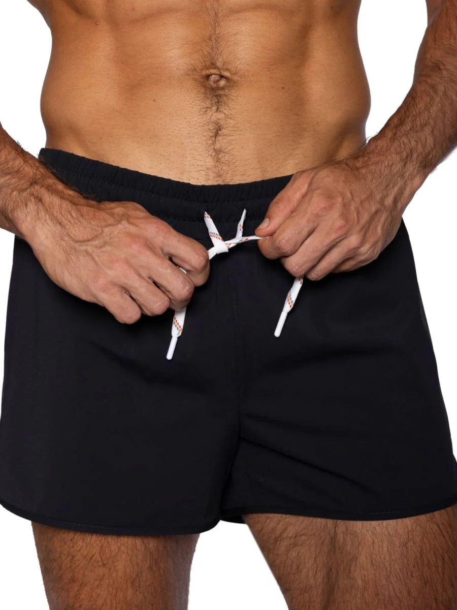 BIKE Athletic BAM200 Track Short Color Color Black - Image 4