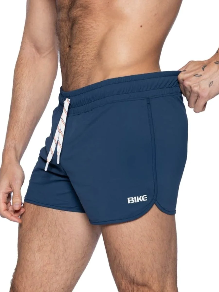BIKE Athletic BAM200 Track Short Color Color Navy - Image 3