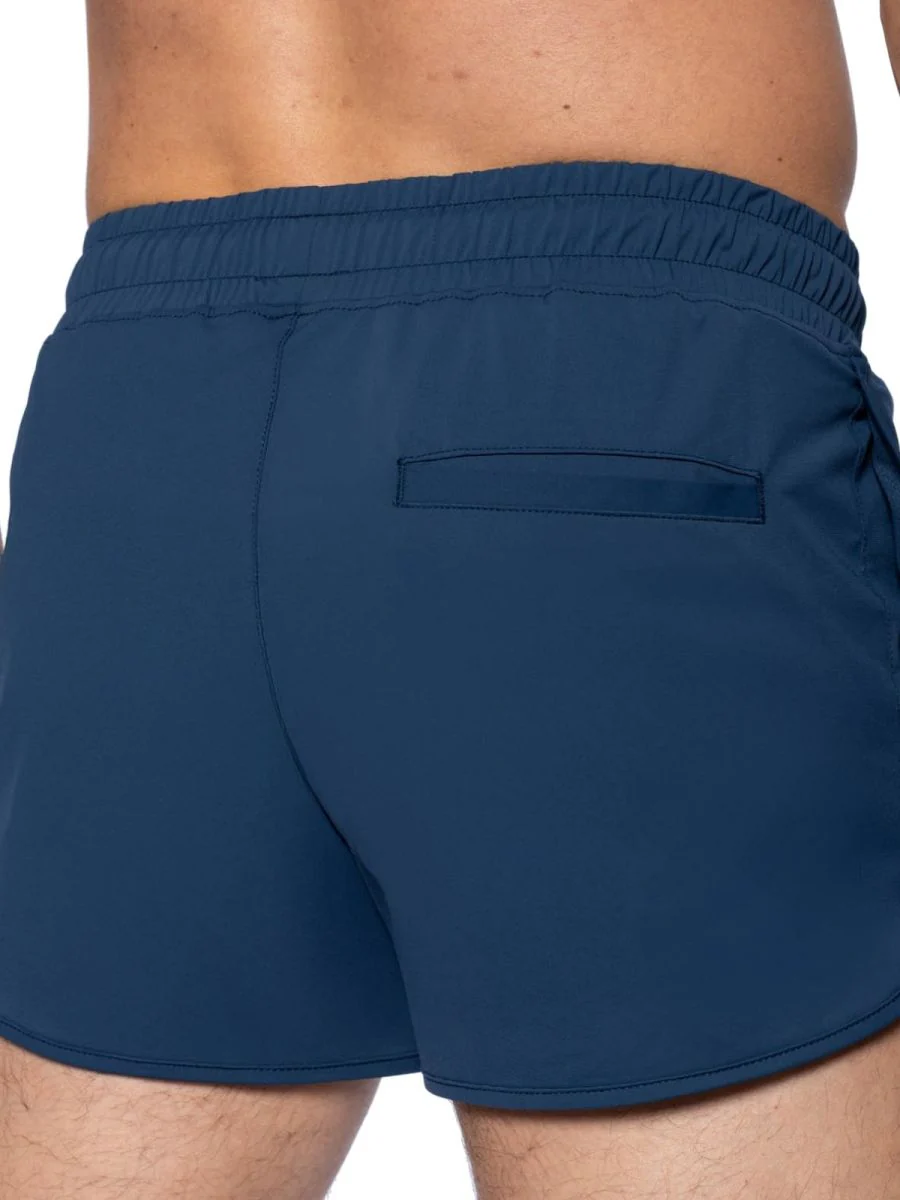 BIKE Athletic BAM200 Track Short Color Color Navy - Image 6