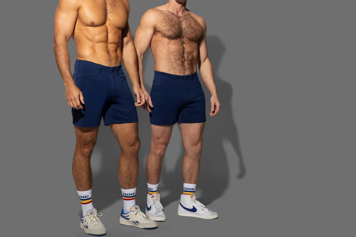 BIKE Athletic BAM207 Coaches Short 5 inch Inseam Color Color Navy - Image 10