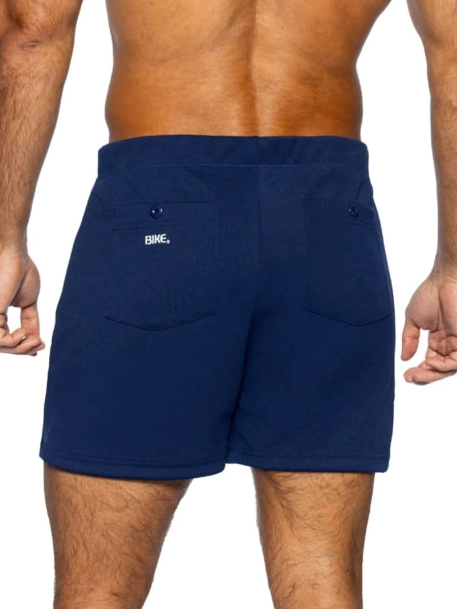 BIKE Athletic BAM207 Coaches Short 5 inch Inseam Color Color Navy - Image 3