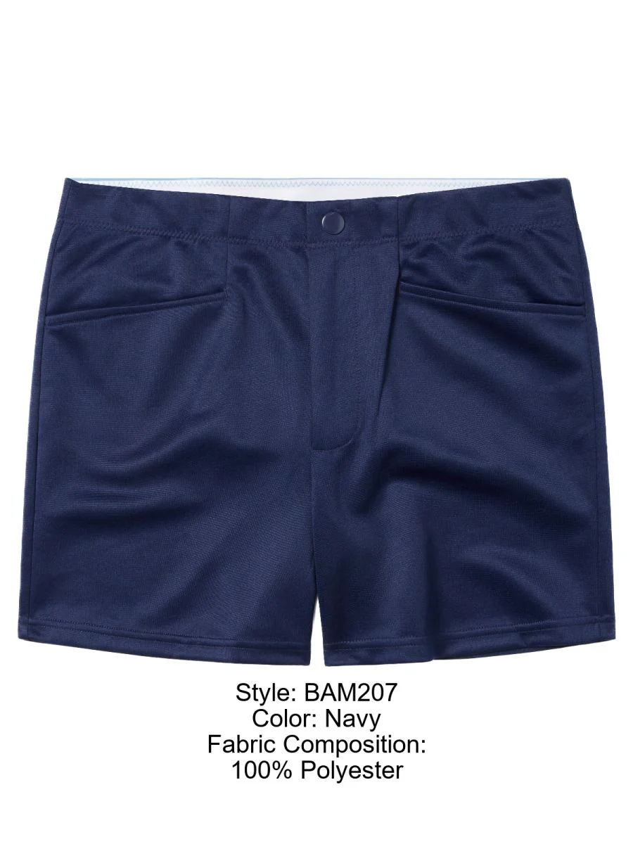 BIKE Athletic BAM207 Coaches Short 5 inch Inseam Color Color Navy - Image 9