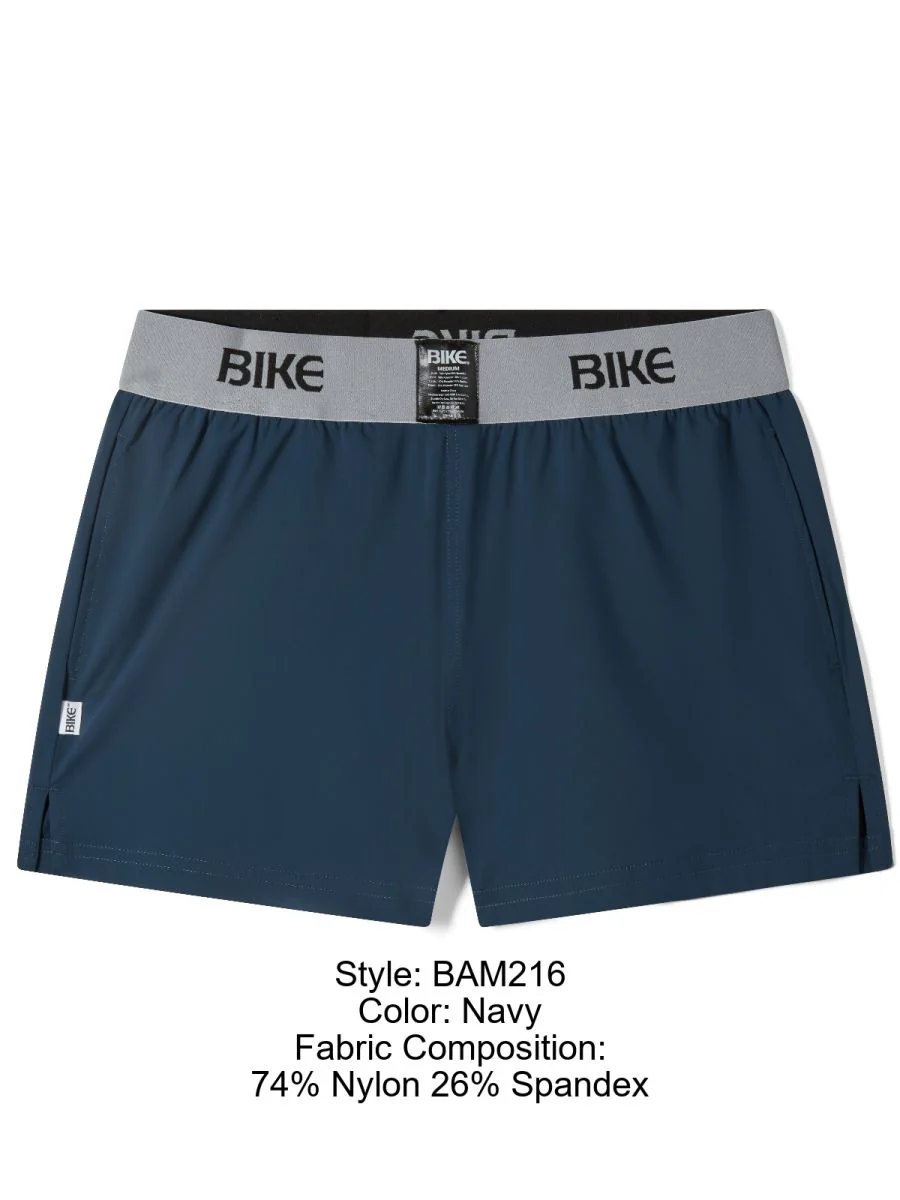 BIKE Athletic BAM216 Performance Jock Short - Color Navy - Image 10