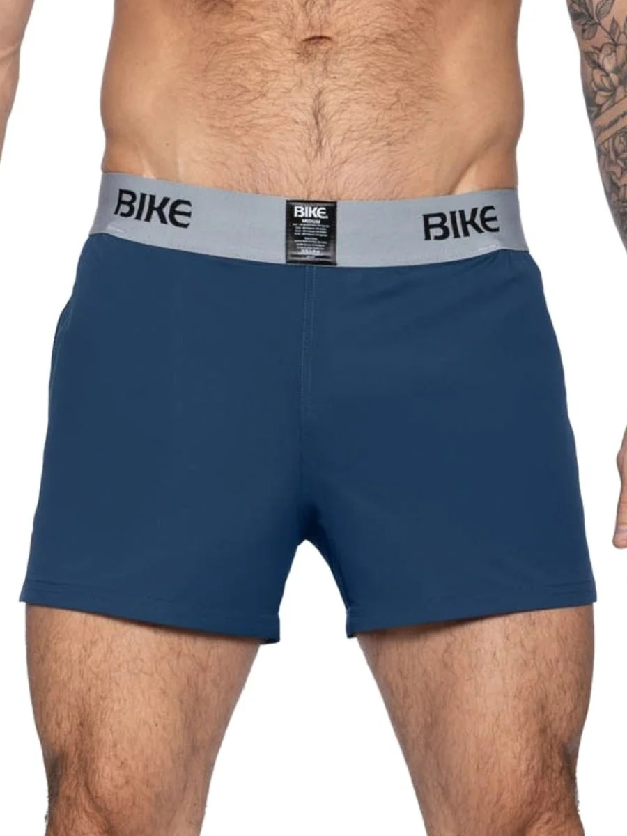 BIKE Athletic BAM216 Performance Jock Short - Color Navy - Image 2