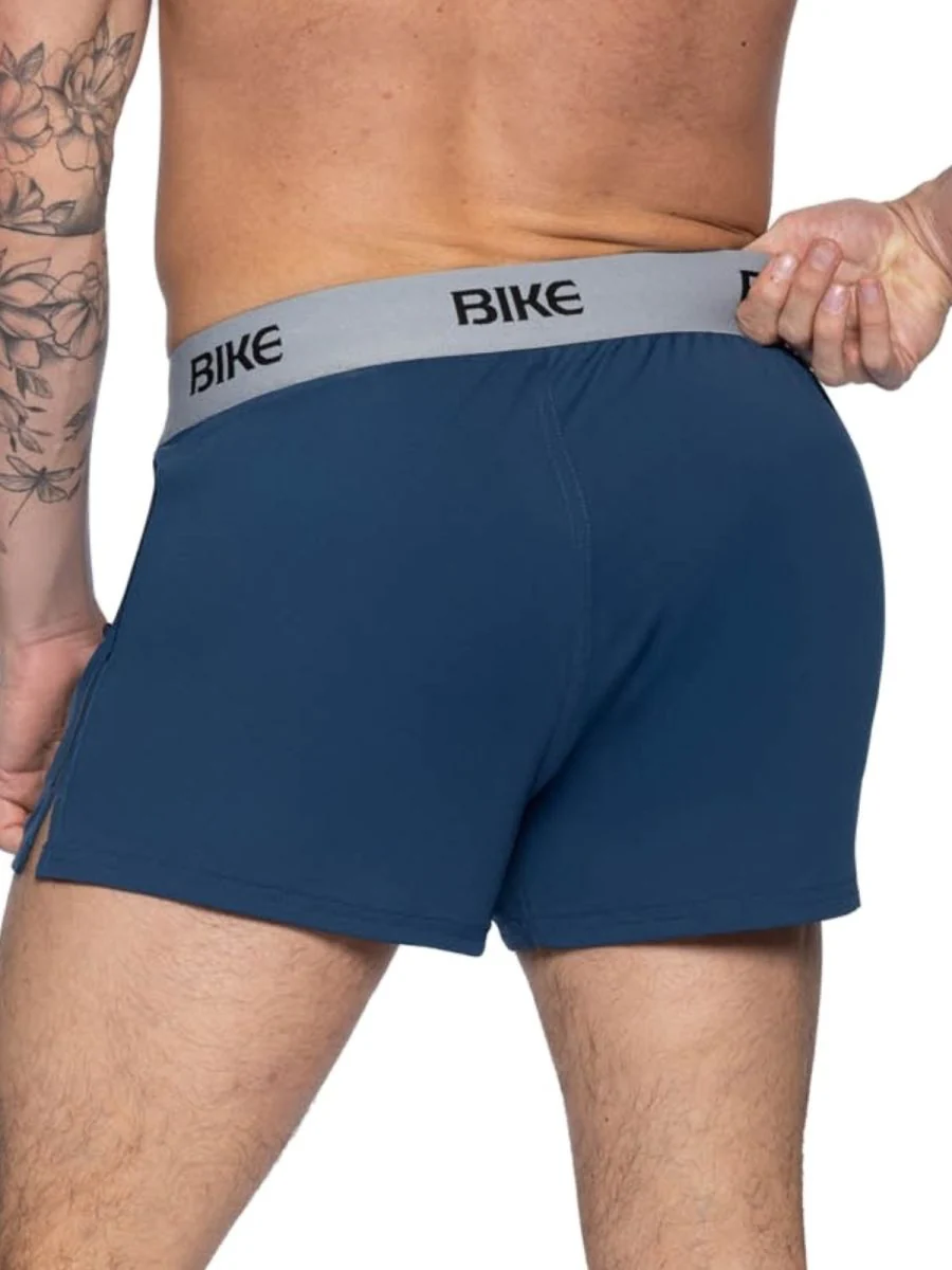 BIKE Athletic BAM216 Performance Jock Short - Color Navy - Image 3