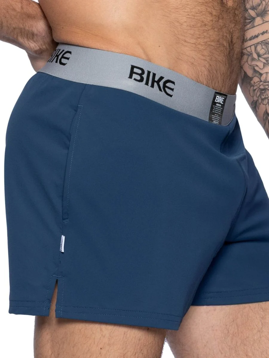 BIKE Athletic BAM216 Performance Jock Short - Color Navy - Image 7