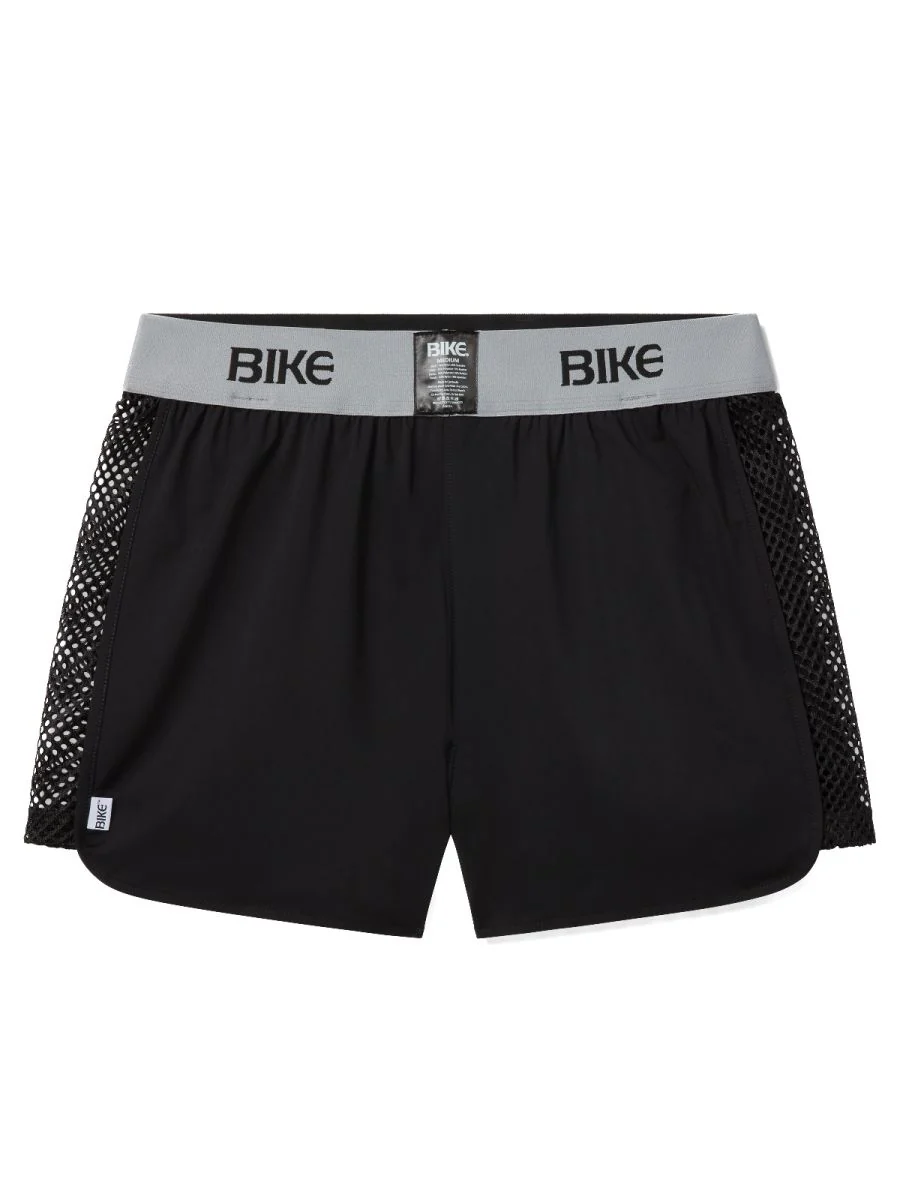 BIKE Athletic BAM225 Peek-a-boo Jock Short Color Black - Image 11