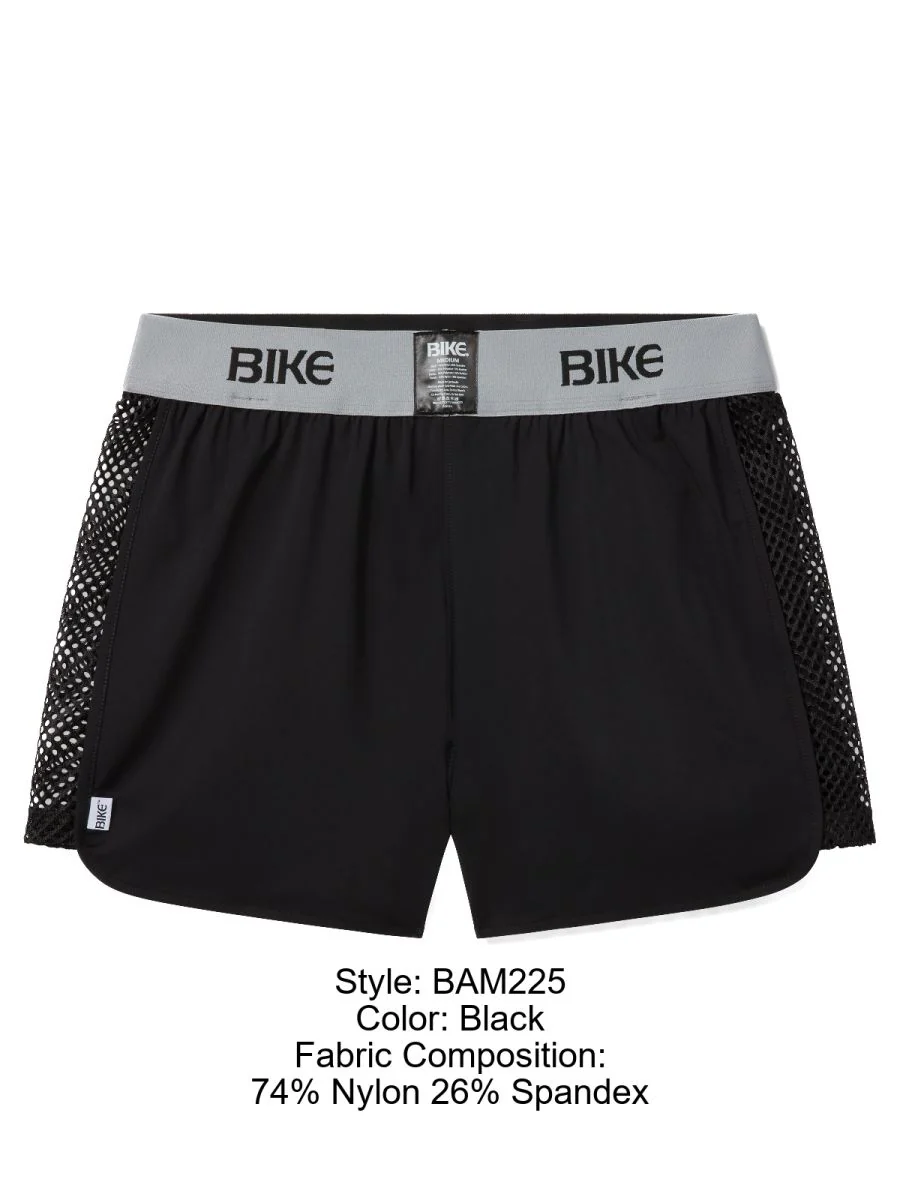 BIKE Athletic BAM225 Peek-a-boo Jock Short Color Black - Image 12