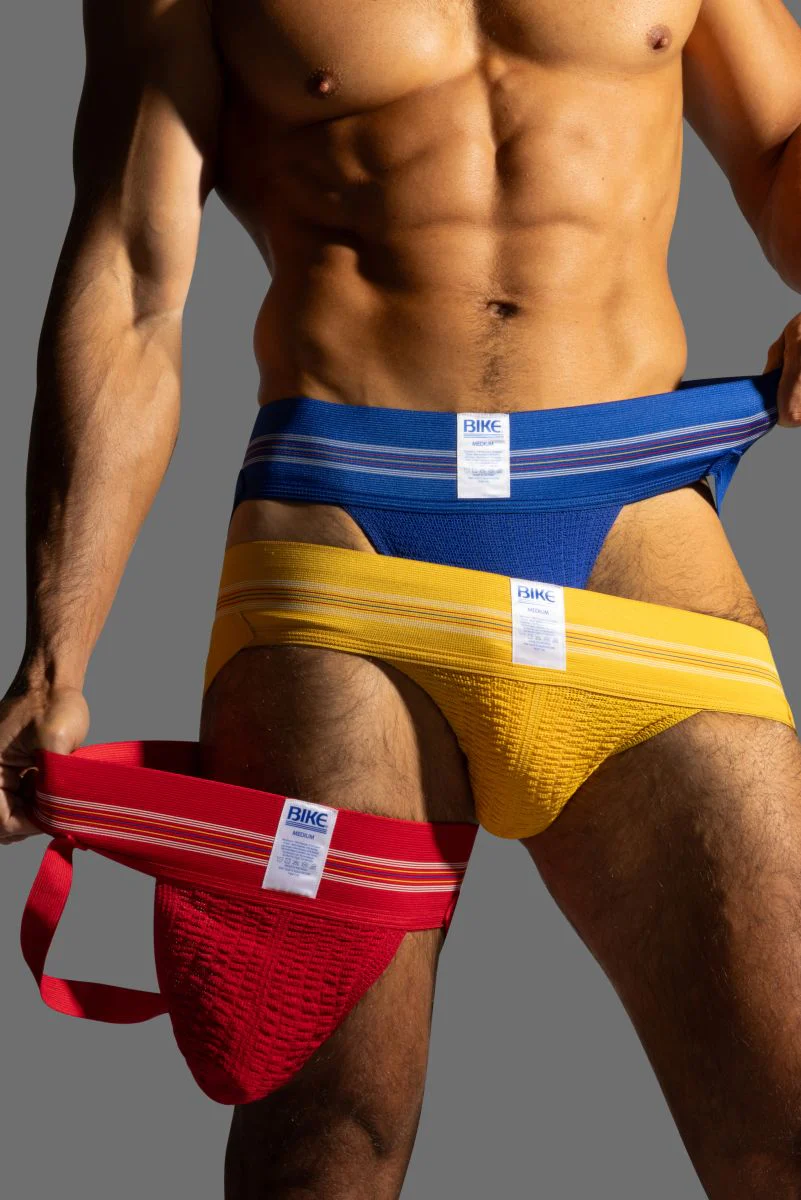 BIKE Athletic BAS306 Original Number 10 Jockstrap in Color Royal - Image 15