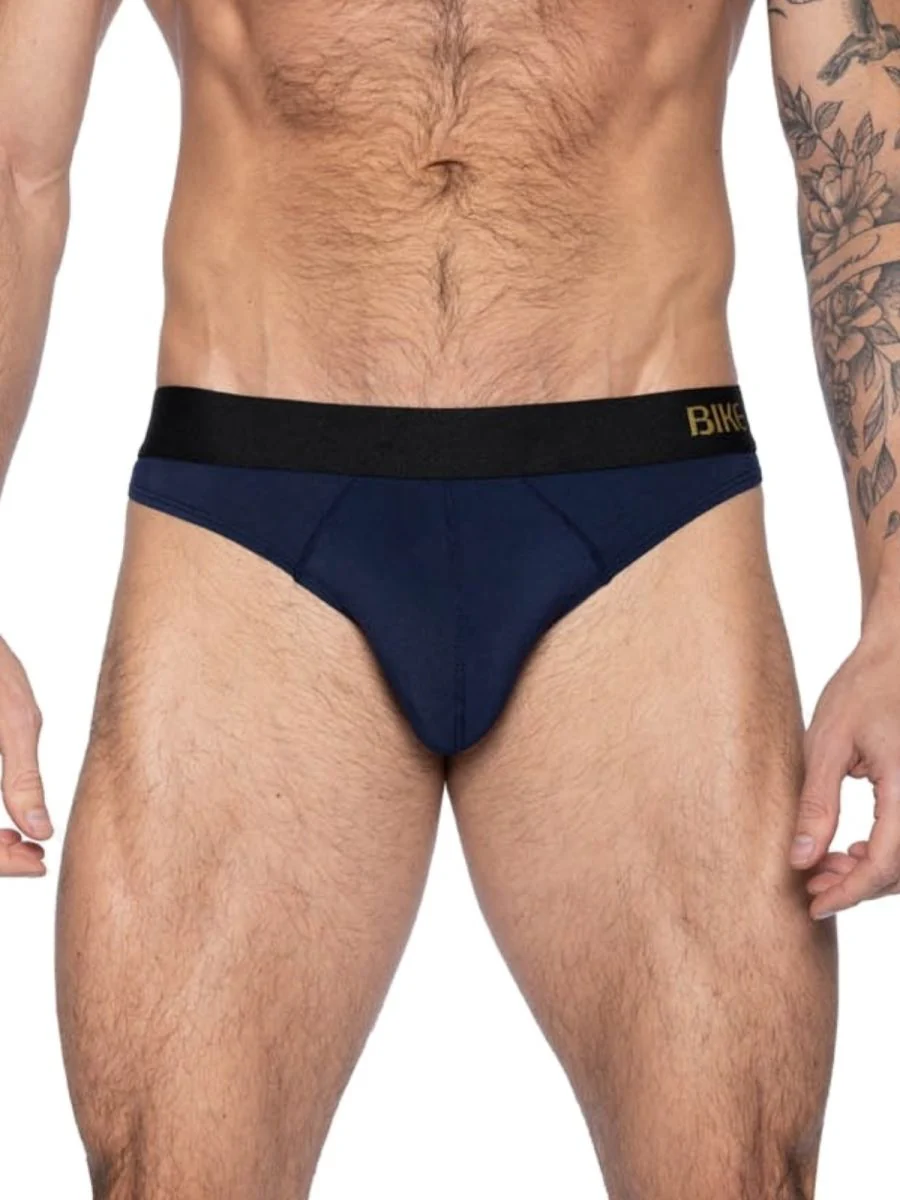 BIKE Athletic BAS319 Active Thong Color Navy - Image 4