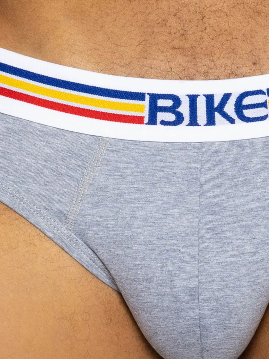 BIKE Athletic BAS327 Stretch Cotton Brief Color Gray - Image 6