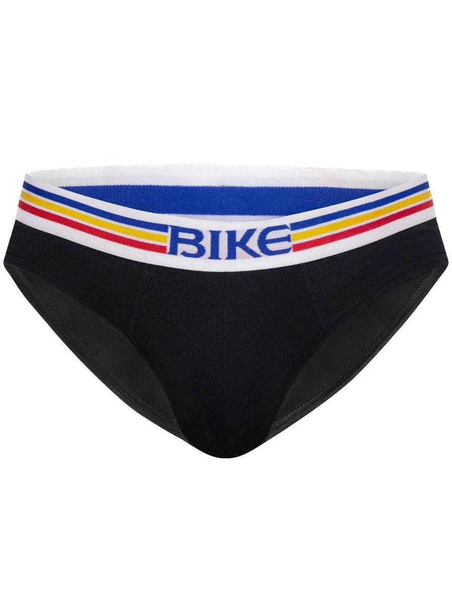 BIKE Athletic BAS327 Stretch Cotton Brief Color Color Black - Image 7