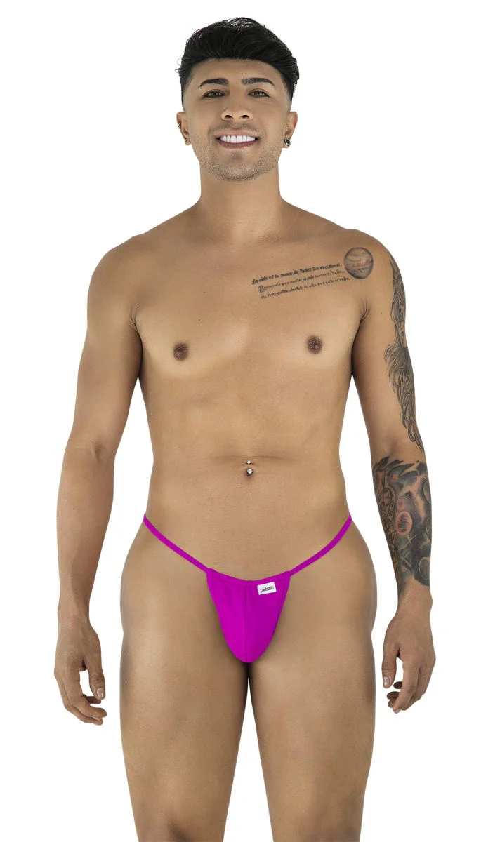 CandyMan 9586 Men's G-String Thong Color Magenta - Image 2