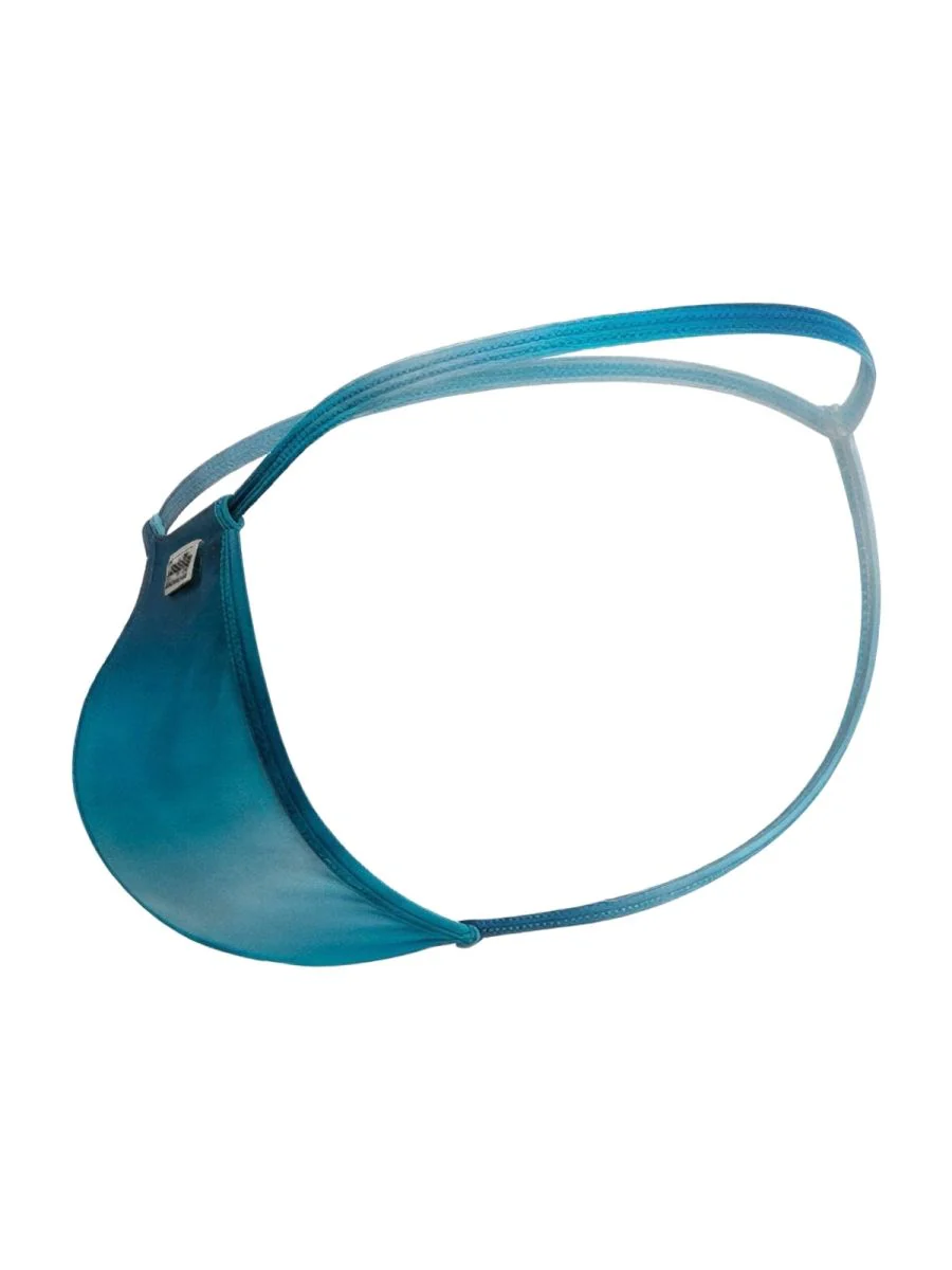 CandyMan 9586 Men's G-String Thong Color Blue Print - Image 7