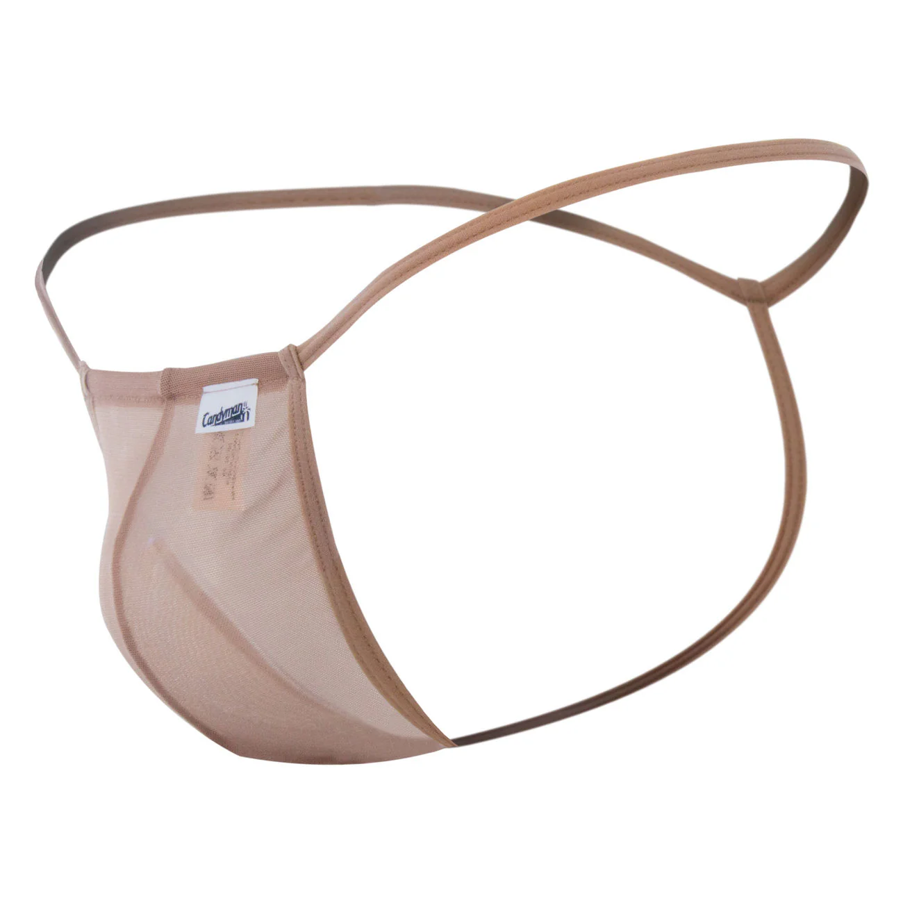 CandyMan 99246 Men's Underwear G-String Mesh Thongs Color Beige - Image 6