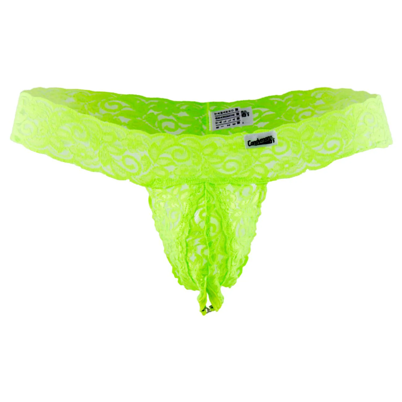 CandyMan 99315 Peek a Boo Thongs Color Green - Image 5