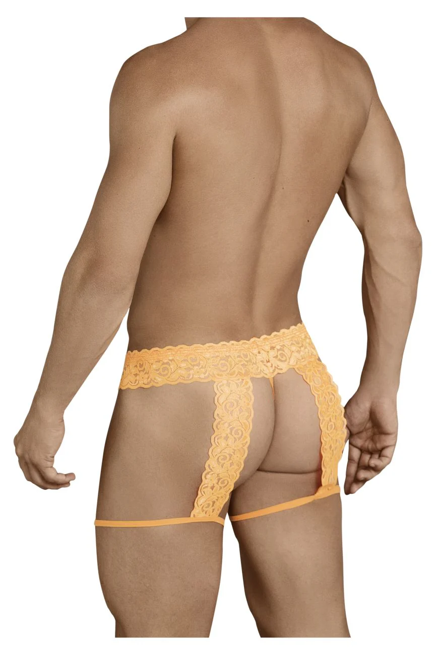 CandyMan 99369X Thongs Color Hot Orange - Image 3