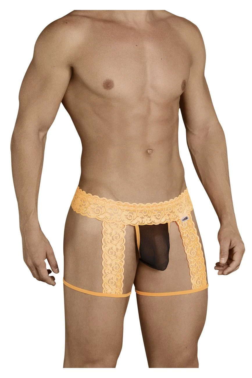 CandyMan 99369X Thongs Color Hot Orange - Image 4
