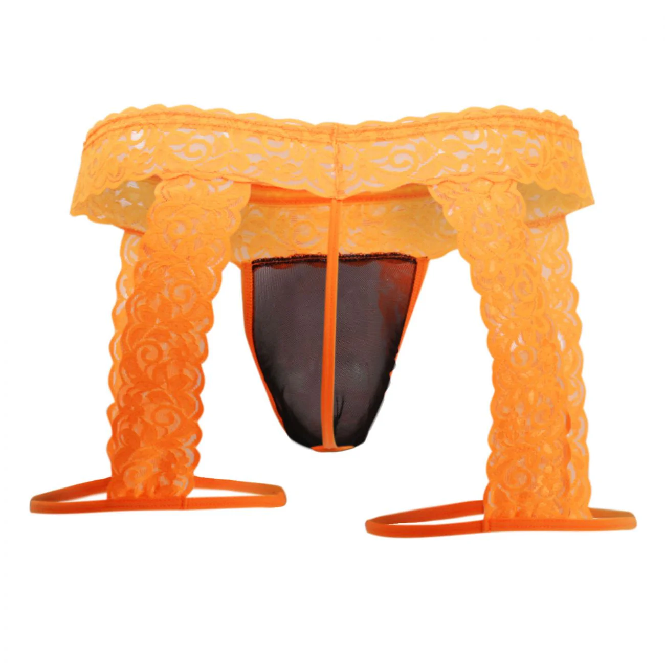CandyMan 99369X Thongs Color Hot Orange - Image 7