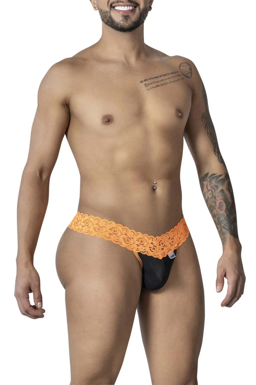 CandyMan 99370 Lace Thongs Color Orange - Image 4