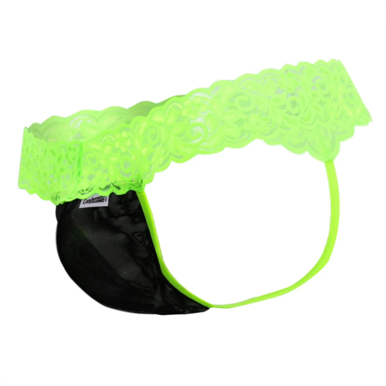 CandyMan 99370X Thongs Color Hot Green - Image 6