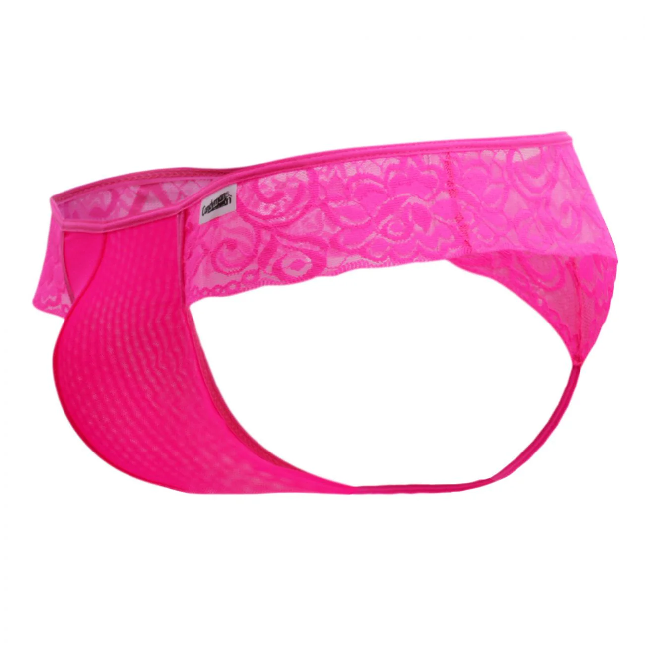 CandyMan 99392 Men's Underwear Lace Mesh Thongs Color Pink - Image 6
