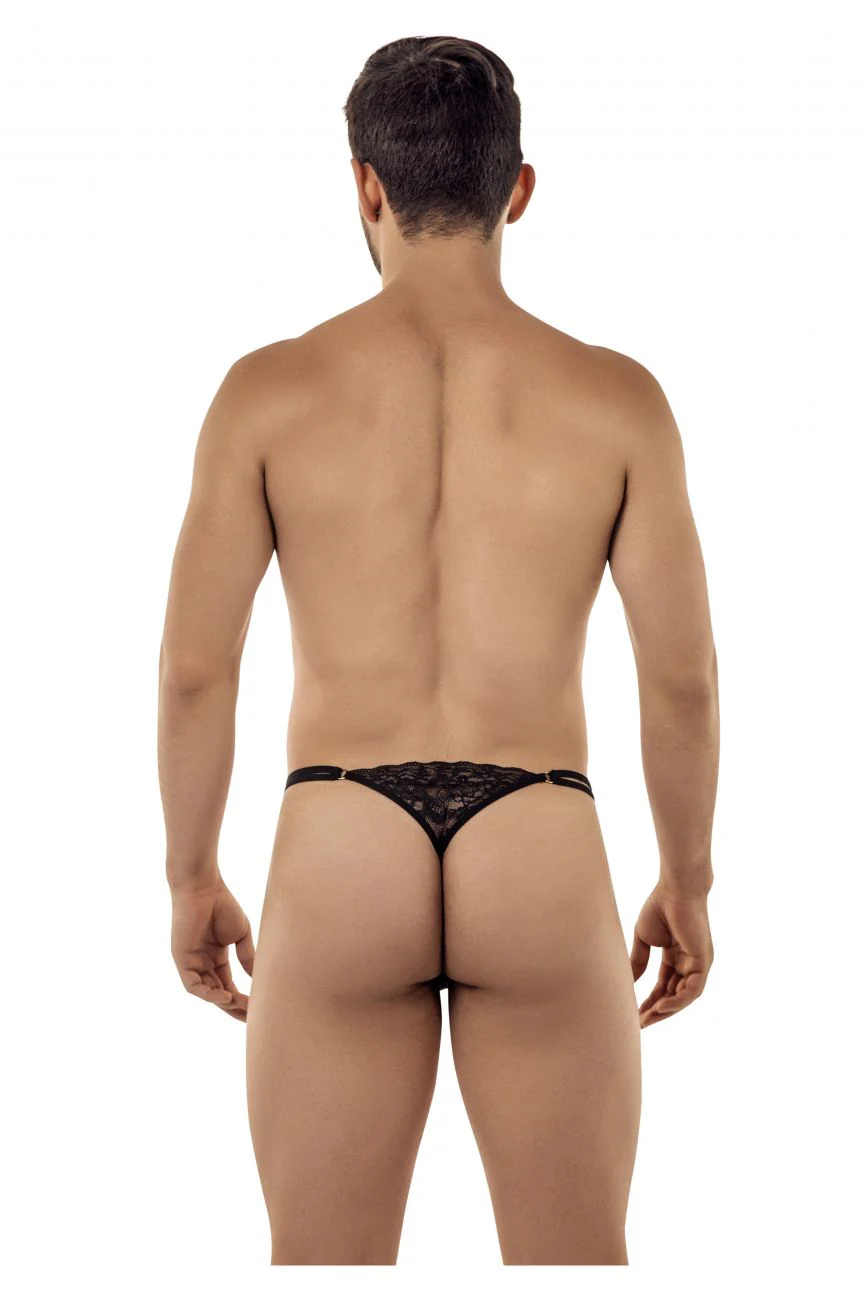 CandyMan 99421 Lace G-String Thongs Color Black - Image 3