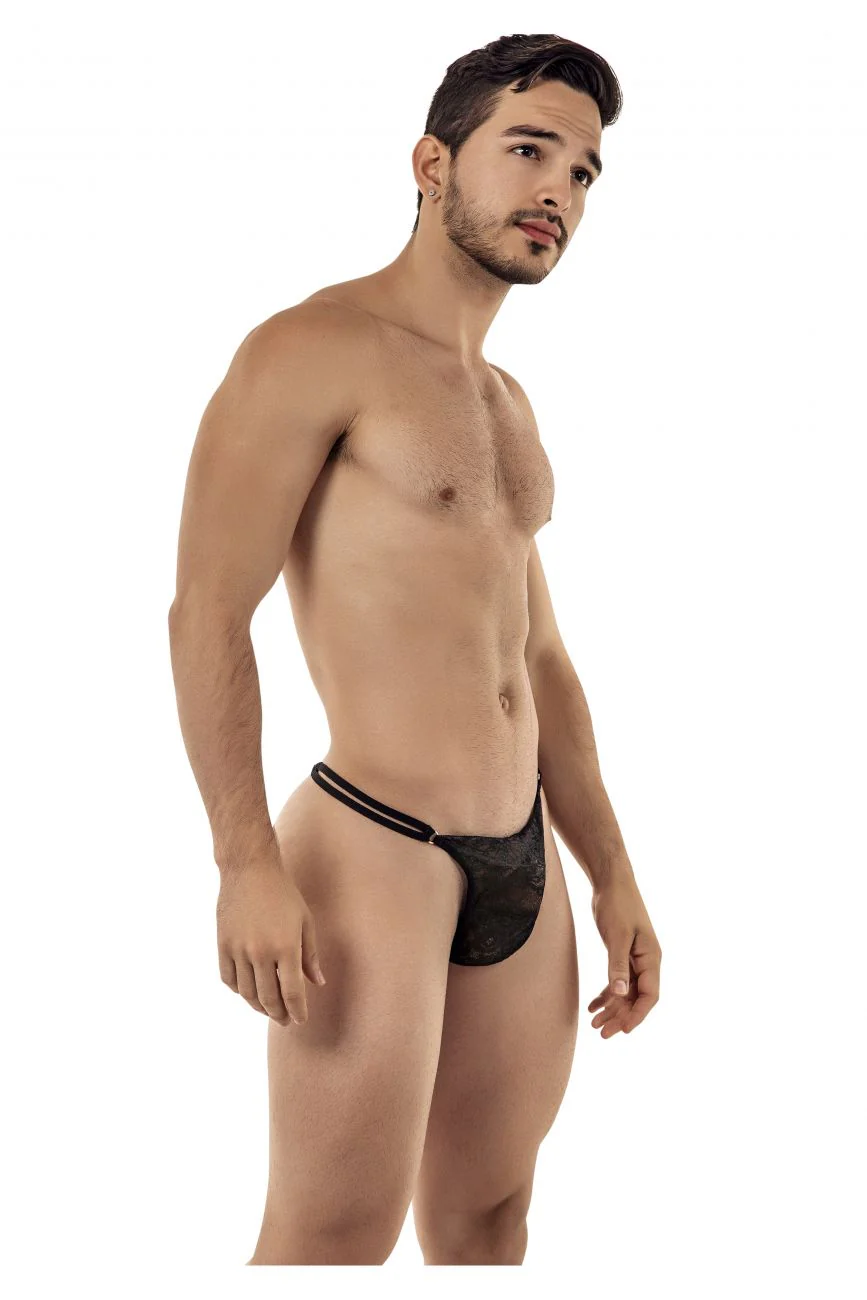 CandyMan 99421 Lace G-String Thongs Color Black - Image 4