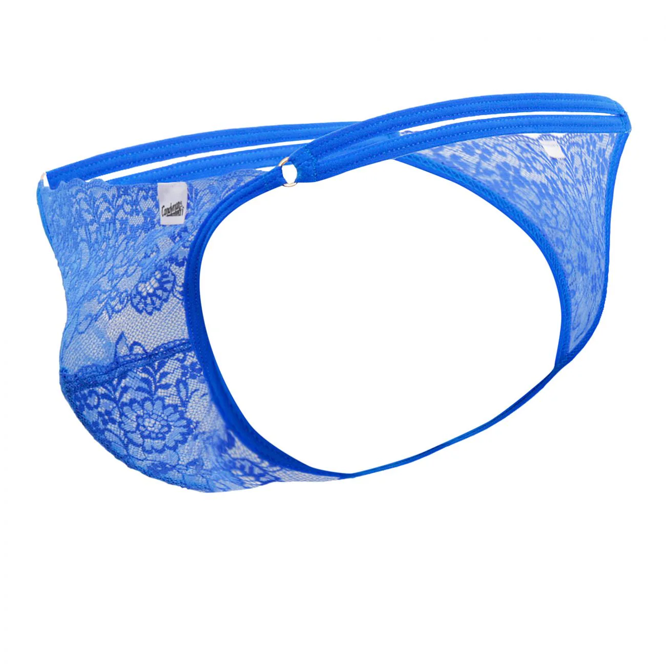 CandyMan 99421 Lace G-String Thongs Color Blue - Image 6