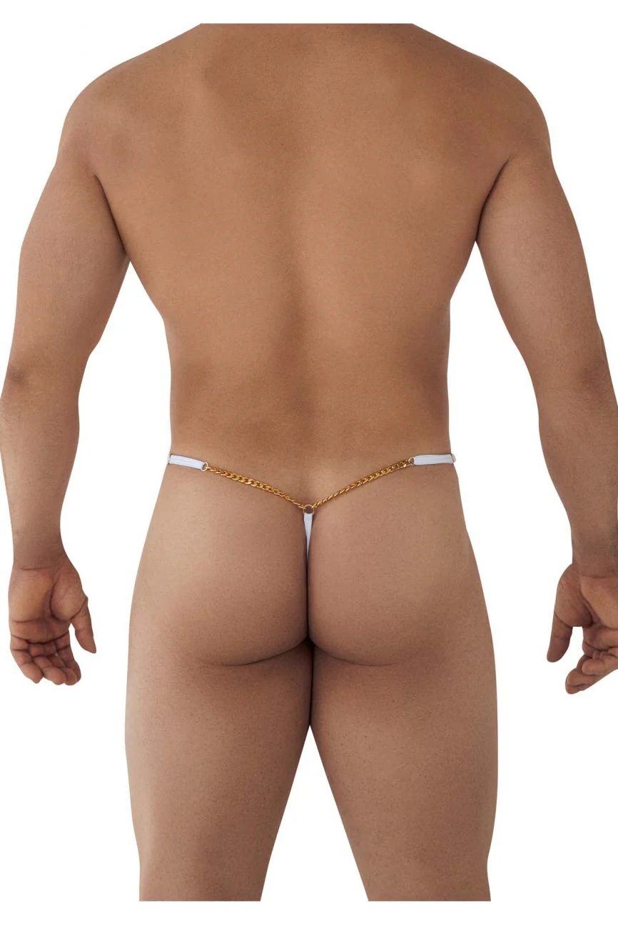 CandyMan 99586 Chain G-String Color White - Image 3