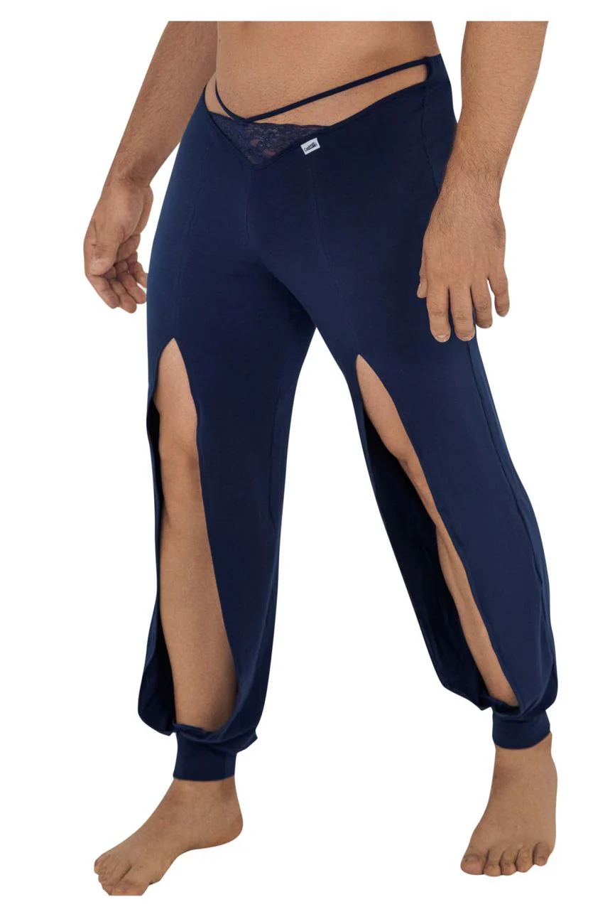 CandyMan 99603X Lounge Pajama Pants Color Navy - Image 4