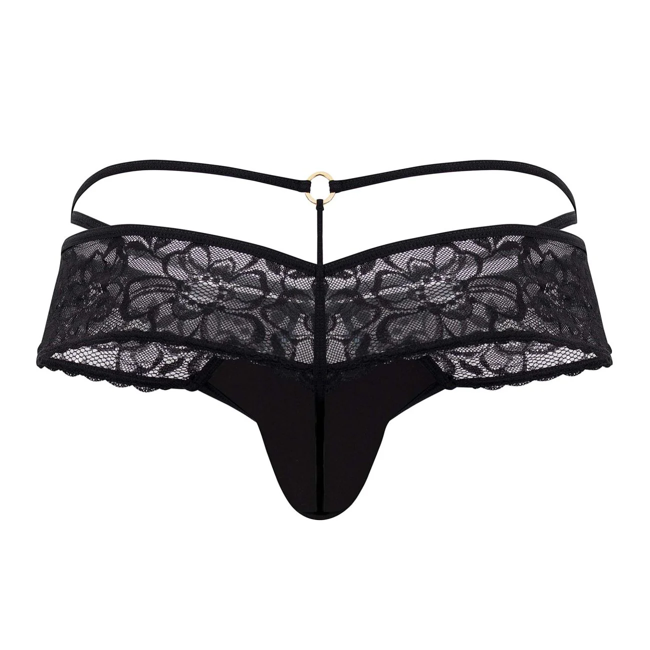 CandyMan 99647 Lace Thongs Color Black - Image 7