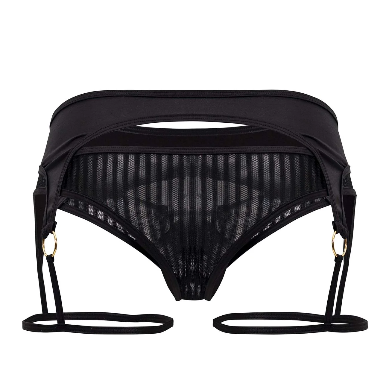 CandyMan 99655 Garter Thongs Color Black - Image 7
