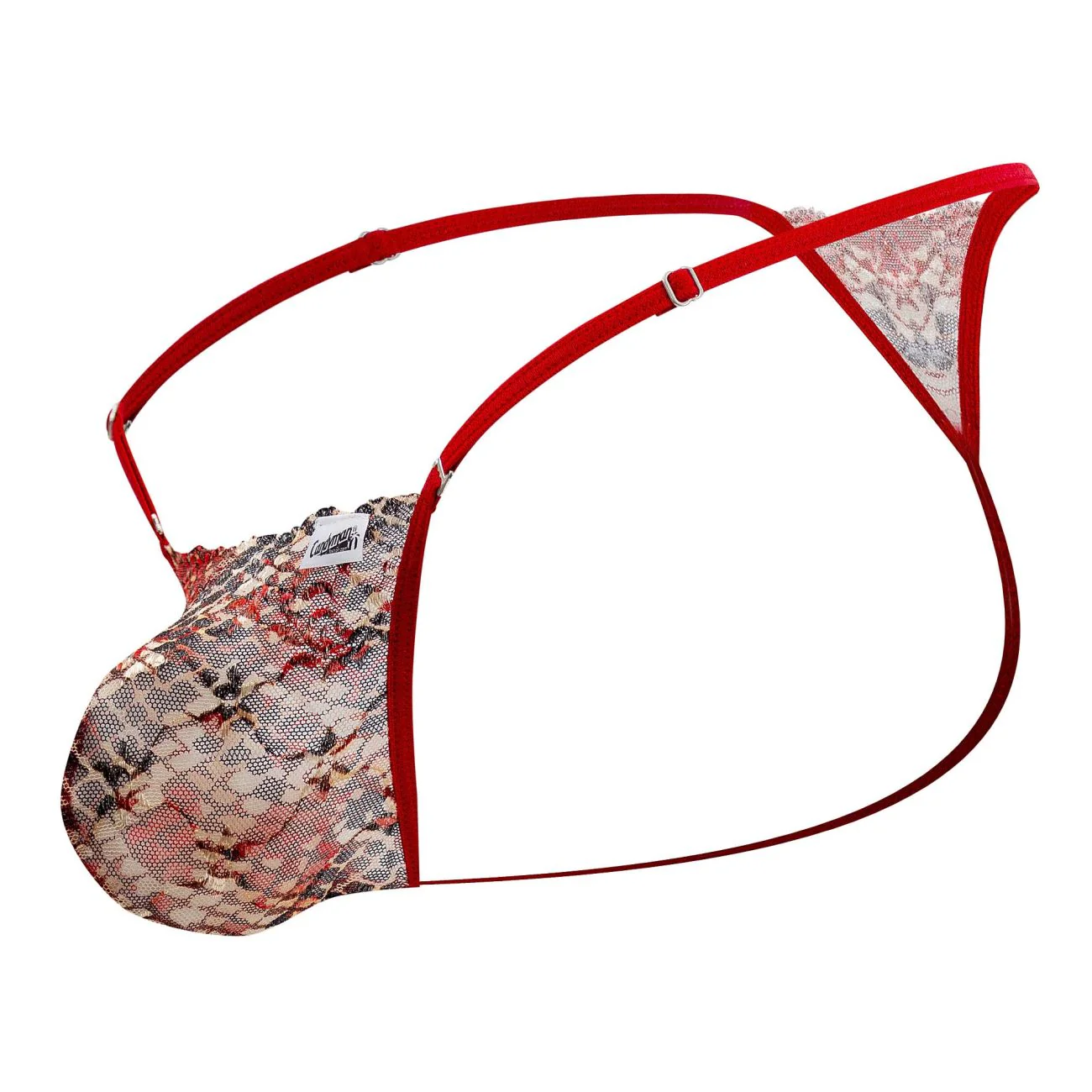 CandyMan 99685 Lace Thongs Color Red - Image 14