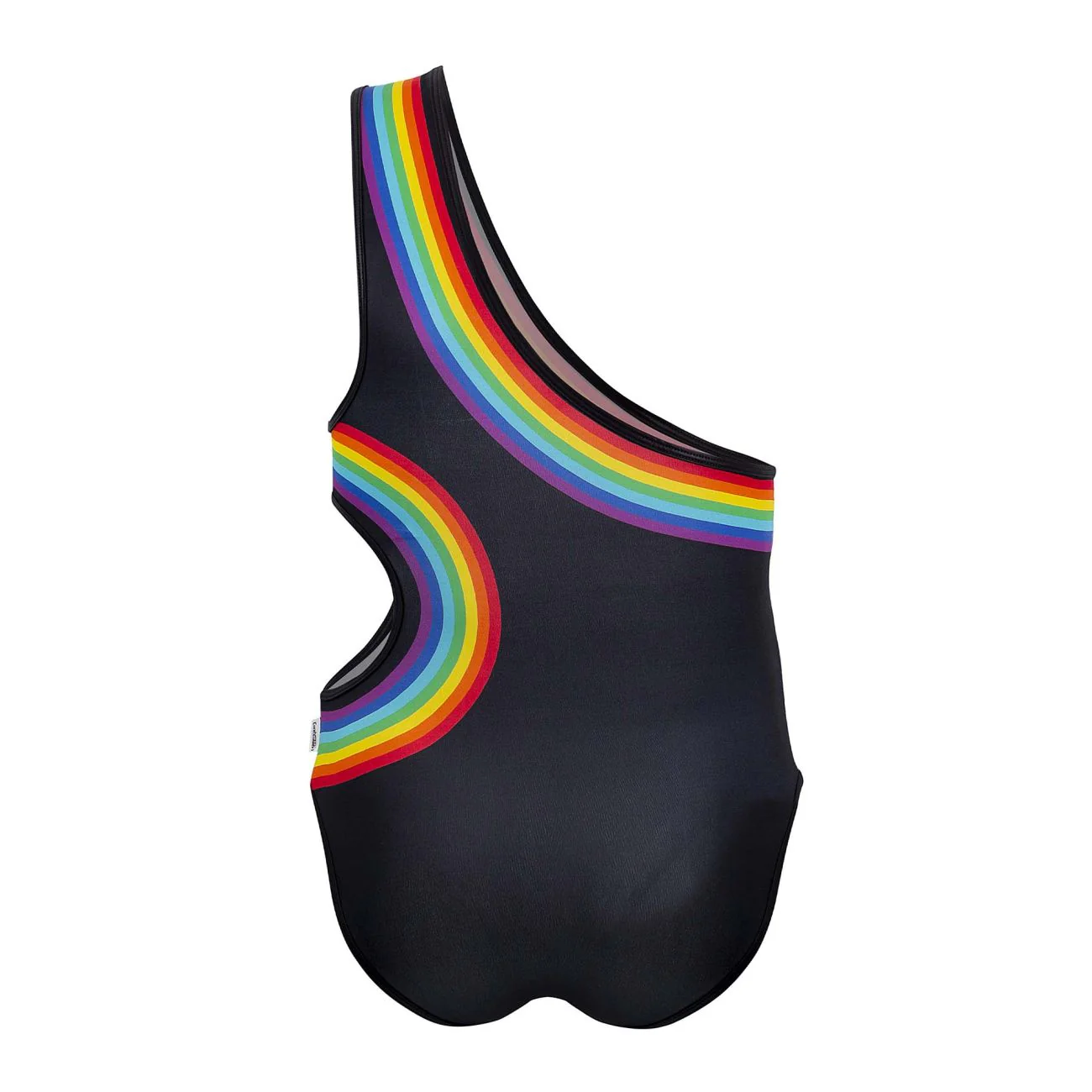 CandyMan 99702X Rainbow Bodysuit Color Black - Image 7