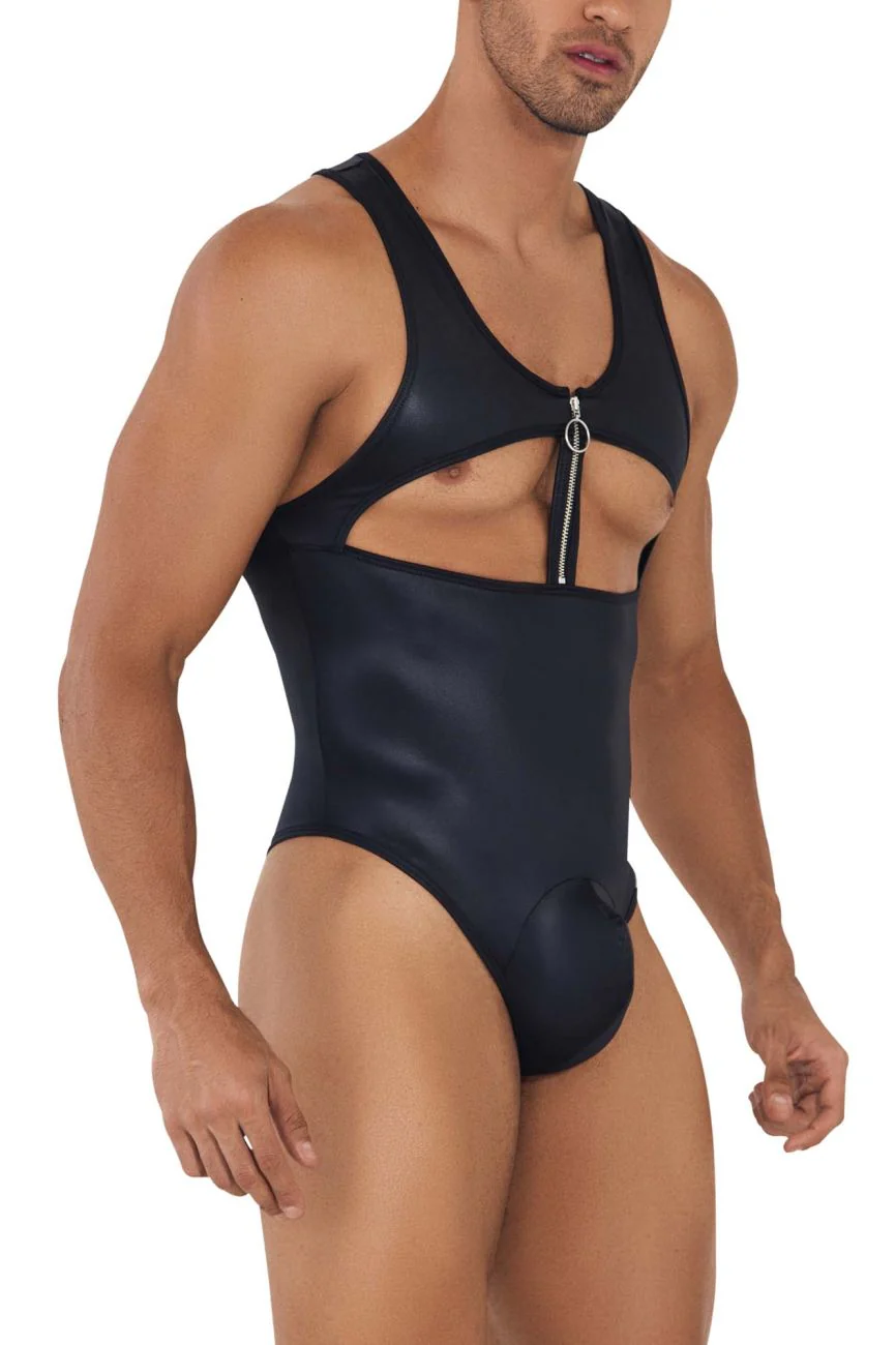 CandyMan 99728X Work-N-Play Bodysuit Color Black - Image 4