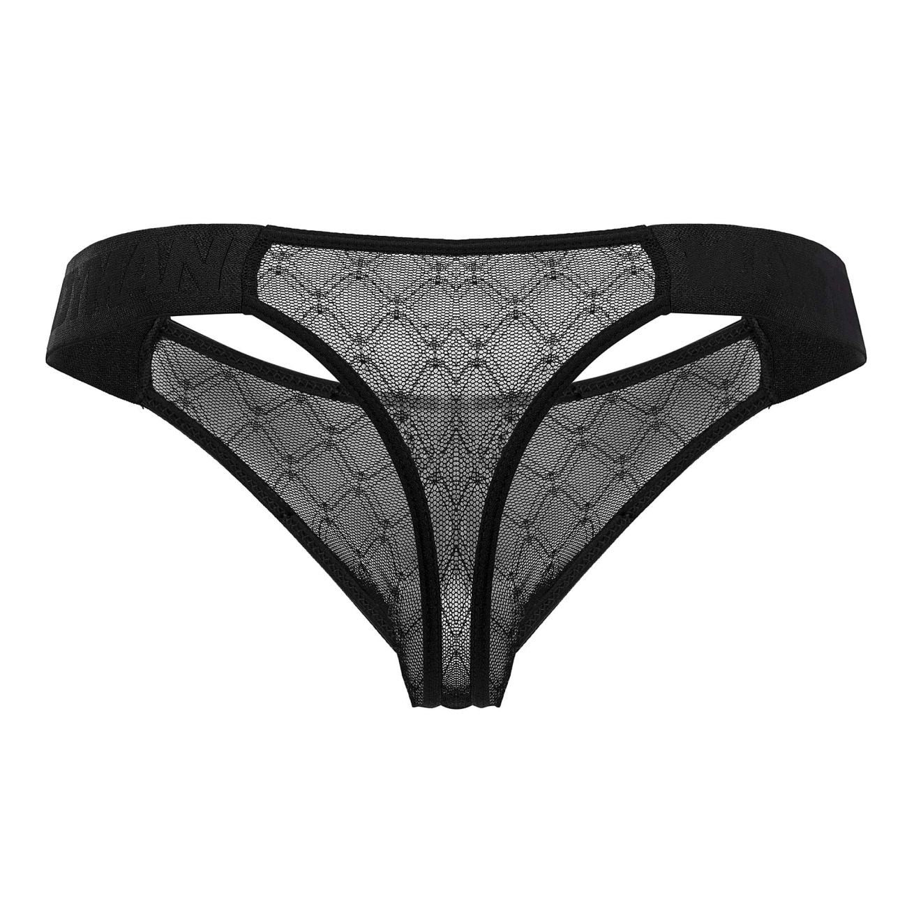 CandyMan 99771 Mesh Thongs Color Black - Image 7