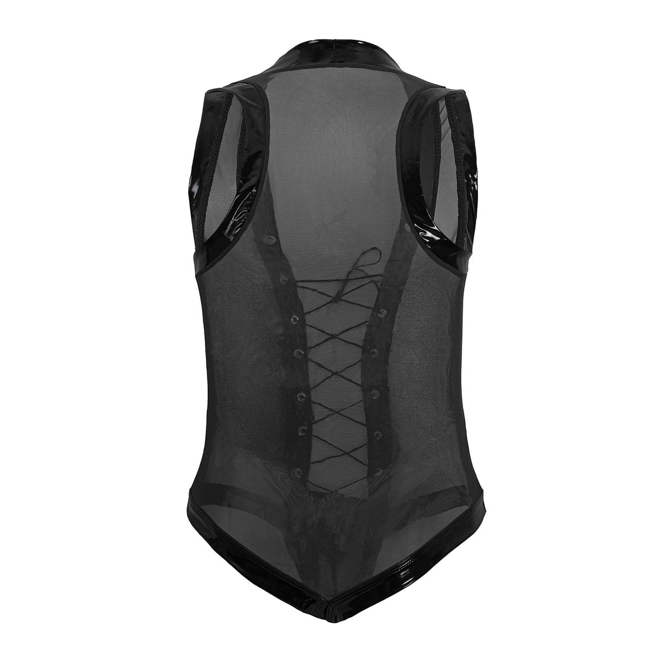 CandyMan 99774 Gladiator Bodysuit Color Black - Image 7