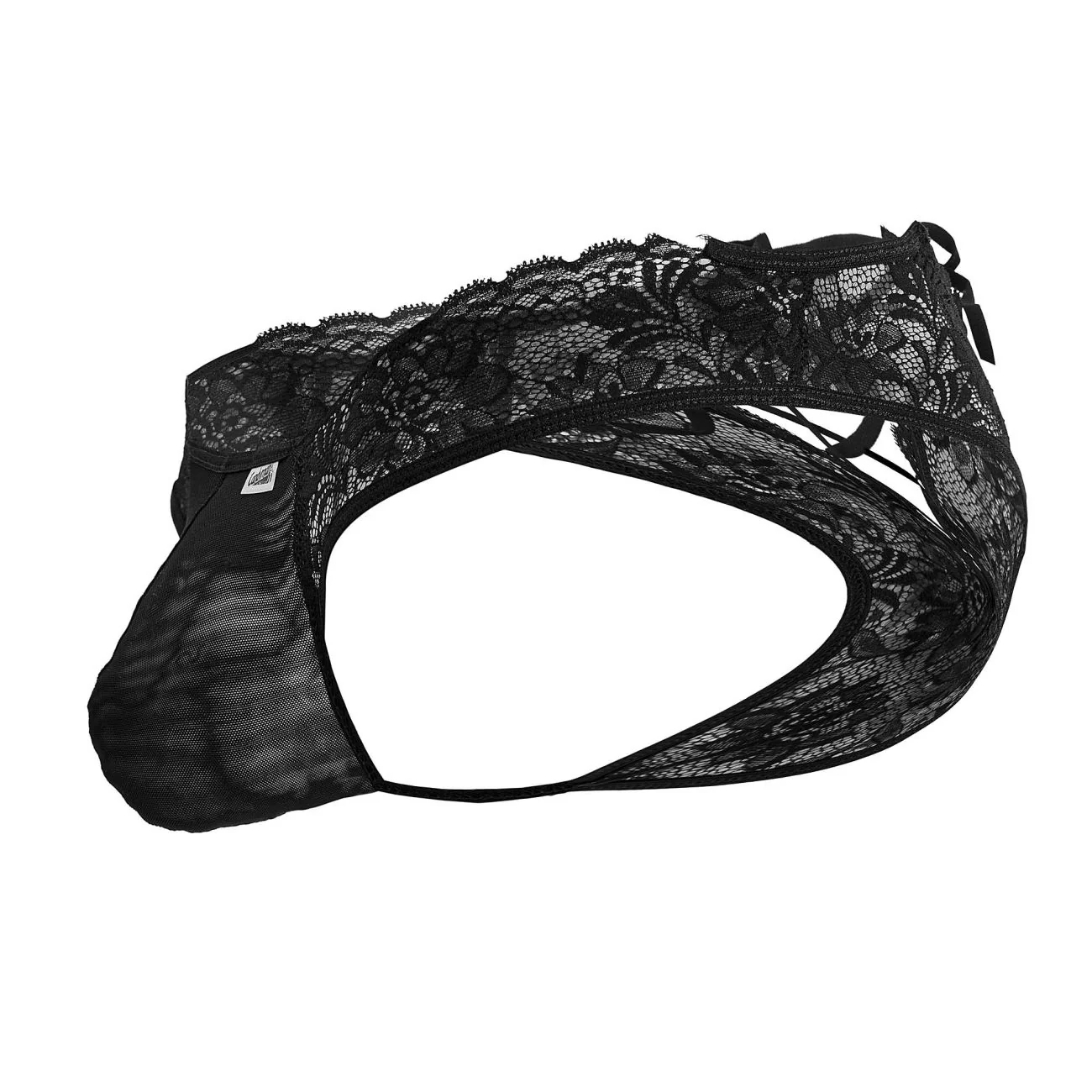 CandyMan 99784 Lace Thongs Color Black - Image 6