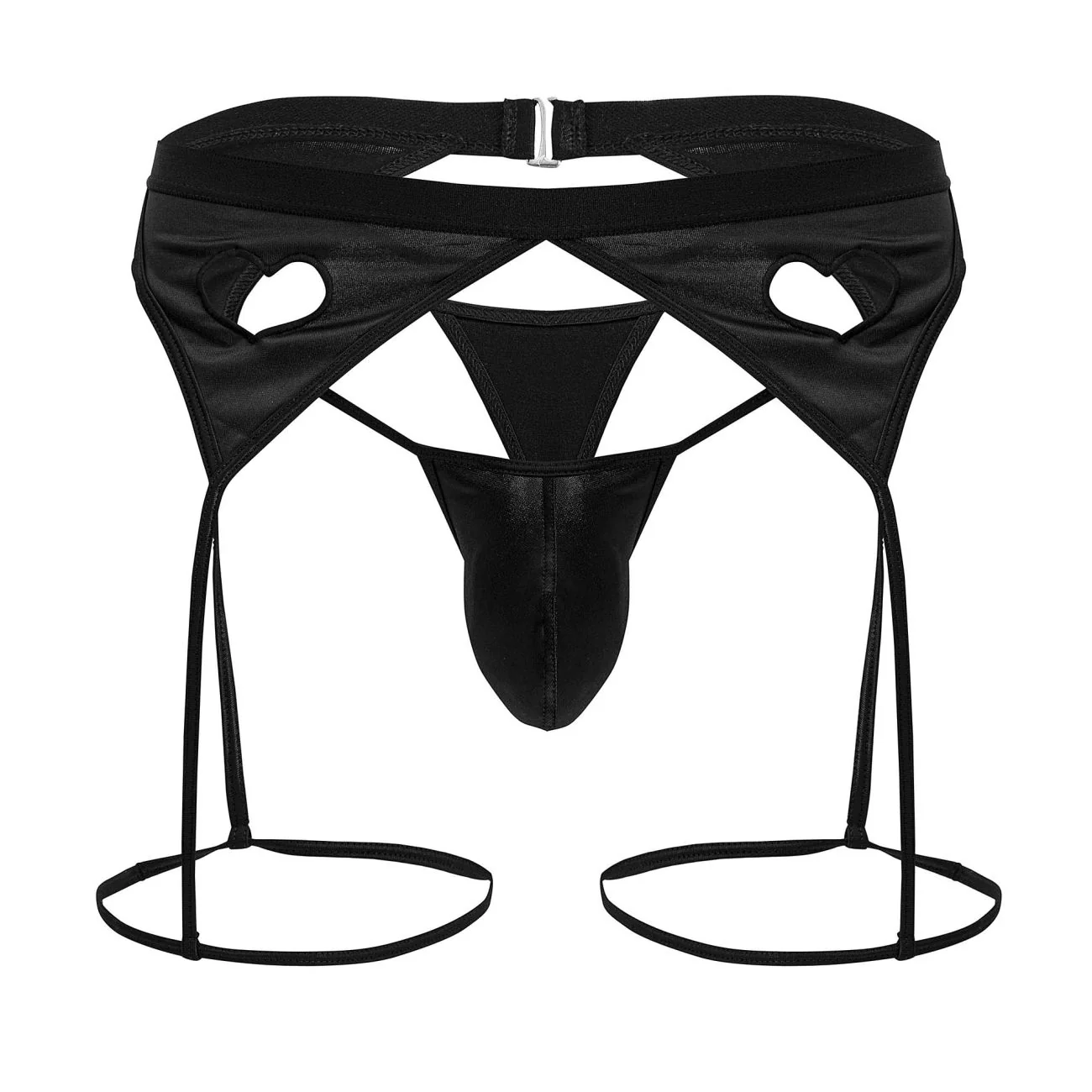 CandyMan 99785 Garter Outfit Color Black - Image 5