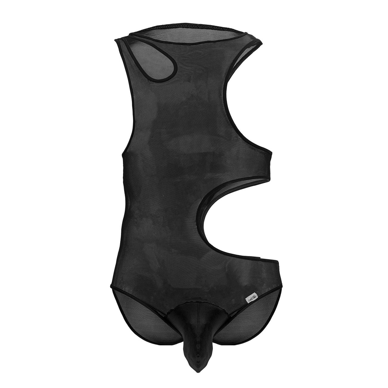 CandyMan 99788 Mesh Bodysuit Color Black - Image 5